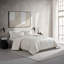 Ensemble d'édredon ivoire Vera Wang Illusion-818020840
