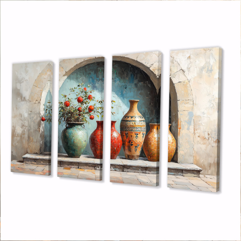 Casablanca, Maroc, Poterie II, H 28 po x l 48 po