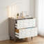 Classeur 2 tiroirs, armoire de rangement spacieuse-123953140