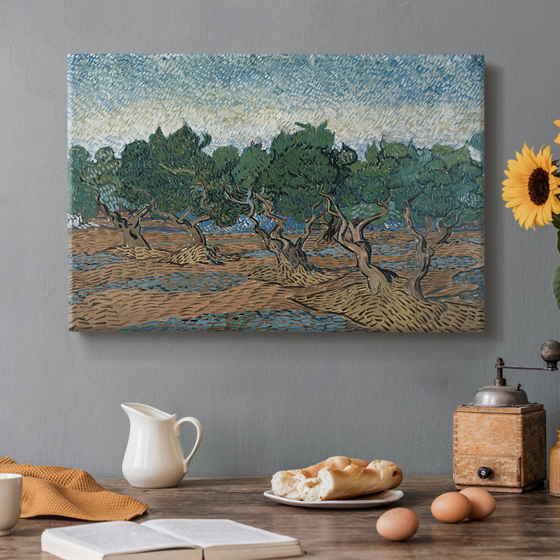 Olive - Vincent van Gogh - Toile tendue avec châssis - 1889, 8 x 12