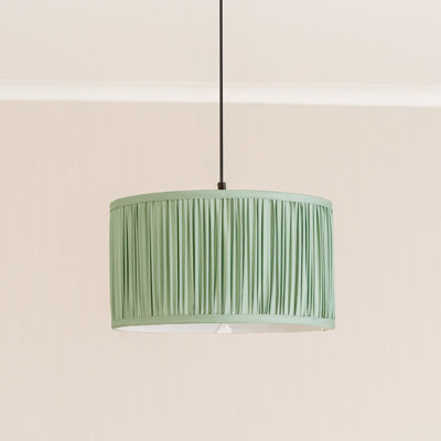 20cm H Silk Drum Lamp Shade ( Slip-On )