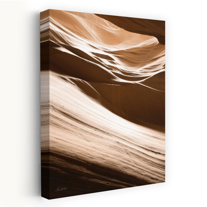 Canyon Abstract II, art contemporain abstrait, H 24 po x l 16 po