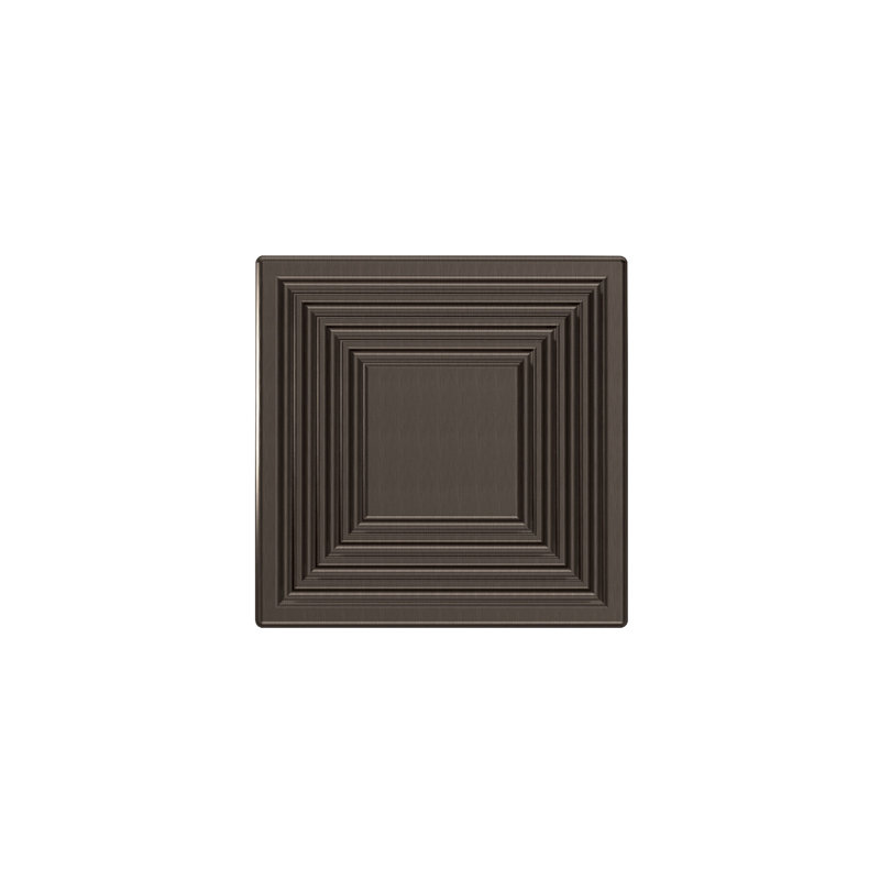 Poignée carrée, Bronze miel