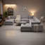 Canapé modulaire rembourré 9 pièces Nuccio-112602388