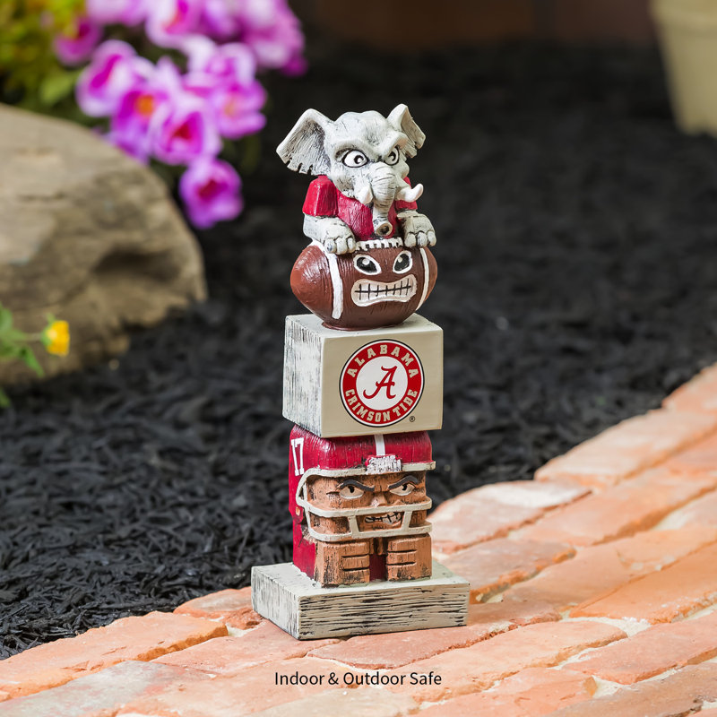 Statue de jardin ncaa, H 12 po x l 4,41 po x P 3,15 po, Université de l'Alabama