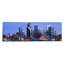 « immeubles allumés au crépuscule denver, colorado », reproduction de photo sur toile-19993552-72006443