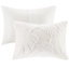 Housse de couette en coton chenille 3 pièces pour très grand lit / très grand lit-125950417