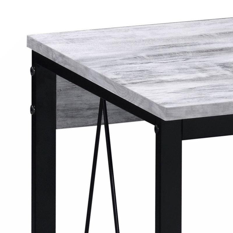 Bureau l 35,5 po Jonia, Gris