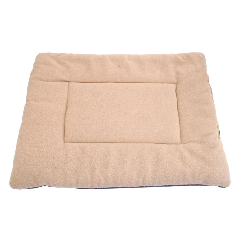 Tapis pour animaux chauffant doux Rettig, l 27,6 po x 41,33 po x H 1,58 po, Beige