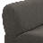 Chue Charcoal Gray Upcycled Fabric Modular U-sectional-120199127