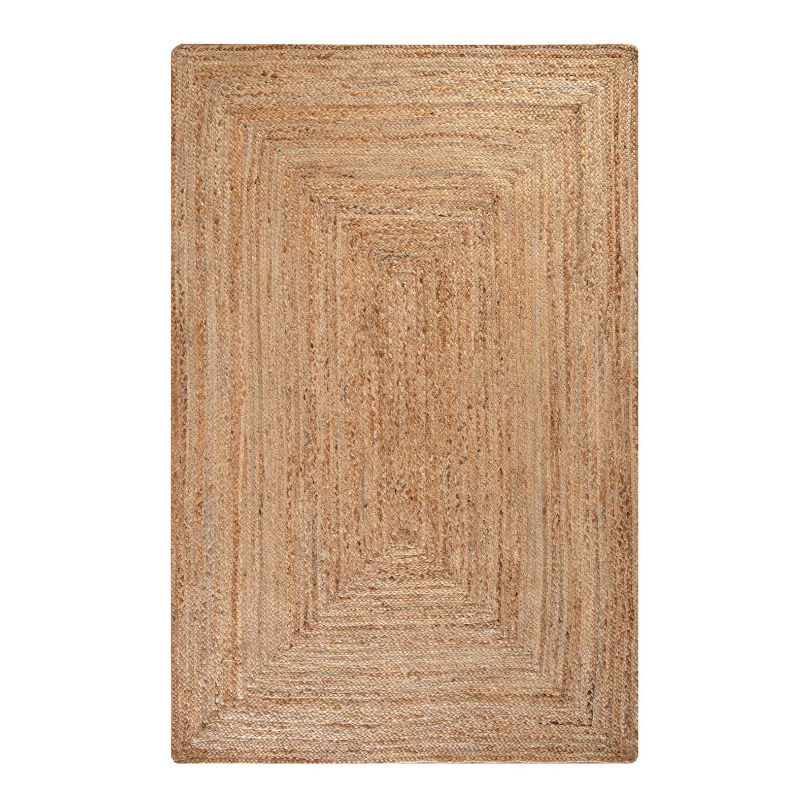 Gage Handmade Jute / Sisal Tan Rug, Rectangle 5' x 8'