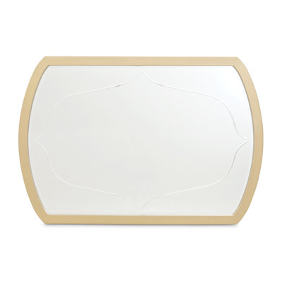 La Terrazza Dresser With Mirror - Creamy Pearl