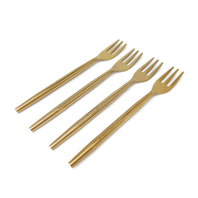 Ensemble de couverts en acier inoxydable Ebern Designs Zyel - Service pour 4