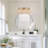3 - Light Dimmable Modern Gold Vanity Light