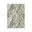Tapis d'intérieur / extérieur géométrique lavable taupe 5 pi x 8 pi taupe