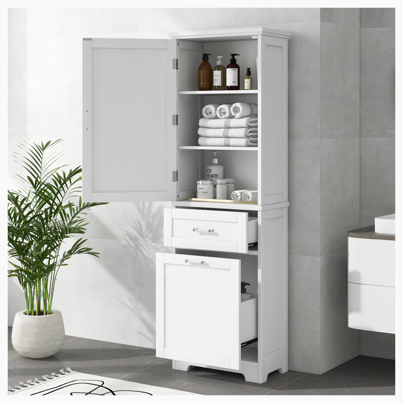 Vonna 20 " Wide 2 - Drawer 2 - Shelf Storage Cabinet with