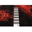 Tapis noir anadol noué à la main de conception unique 4 pi 6 po x 7 pi 9 po