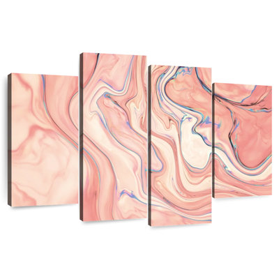 Rose abstrait
