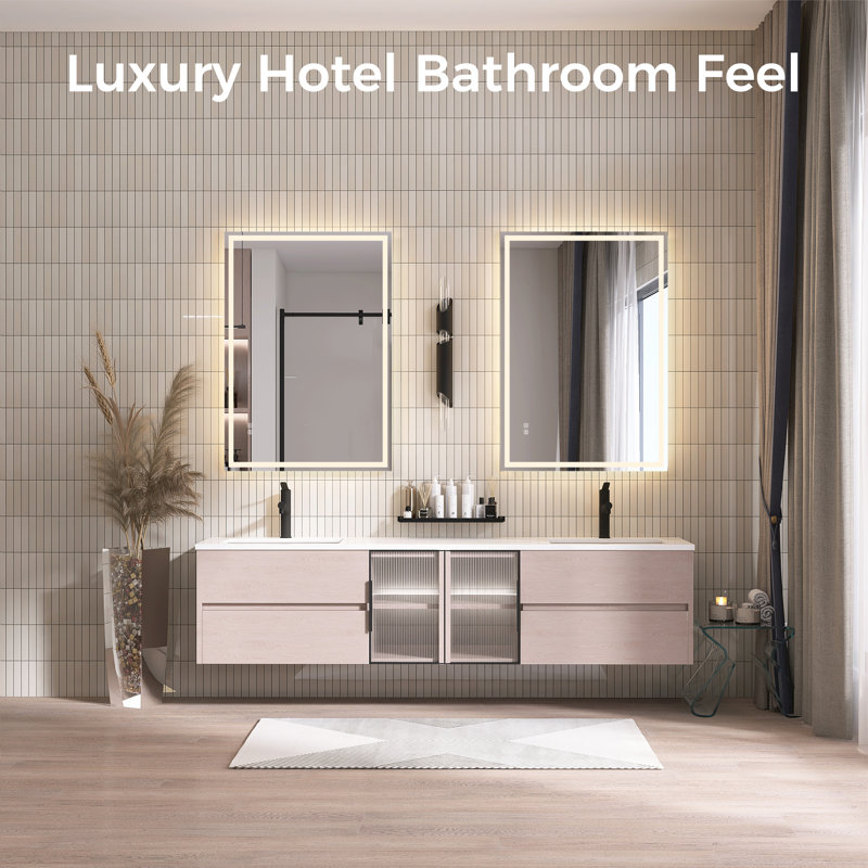 Rectangle Mirror, 80 cm H x 60 cm W