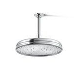 Traditional Round 10" Rainhead with Katalyst Air-Induction Spray, 2.5 Gpm