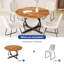 Ensemble de table de salle à manger Clord 43,3 po - 59 po Clanton-125371710-125371708-125371706
