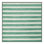 Machine Washable Horizontal Stripes Green Area Rug
