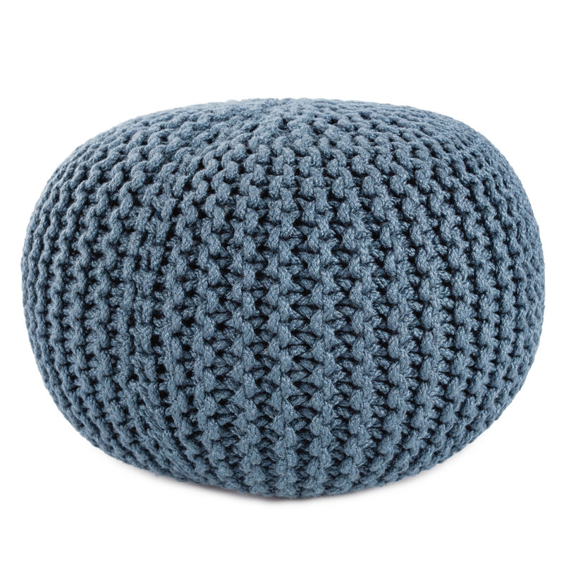Repose-pieds Vibe par Jaipur Living Asilah, Bleu
