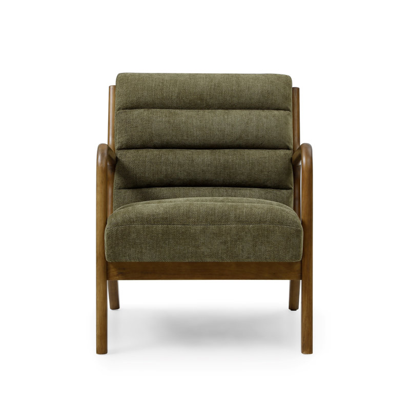 Upholstered Chenille Accent Chair