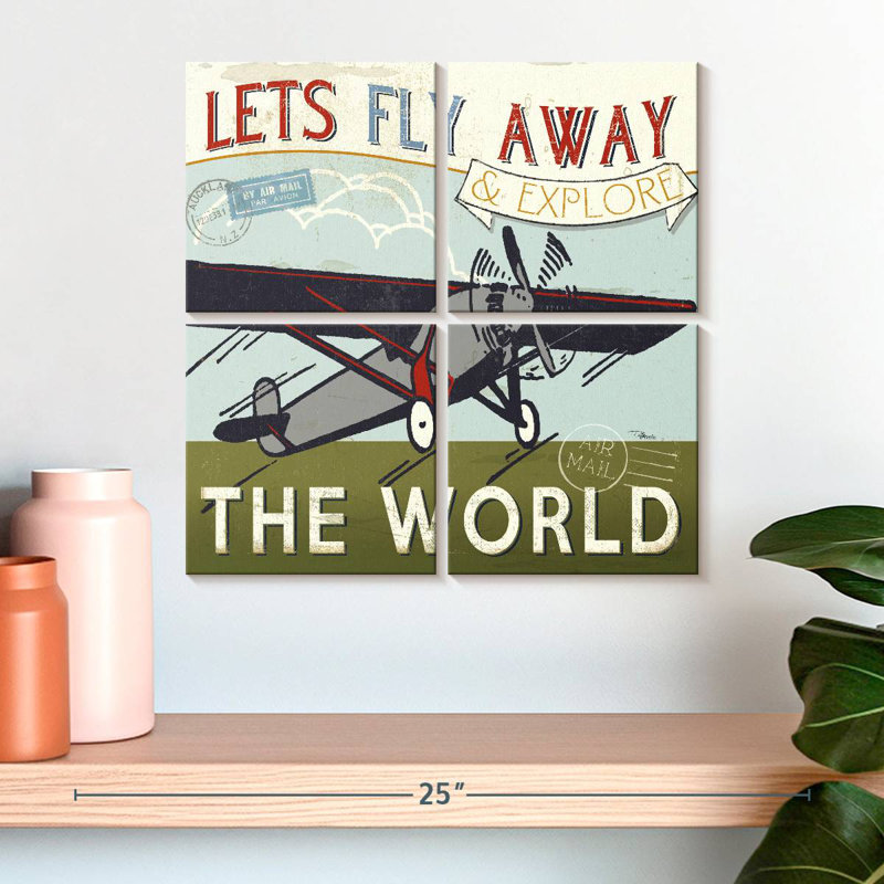 Tergel Let's Travel II, H 18 po x l 18 po