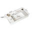 Meuble-lavabo de 36 po - lavabo vasque, lavabo en acrylique blanc, tablettes en noyer foncé, lavabo flottant compact avec design