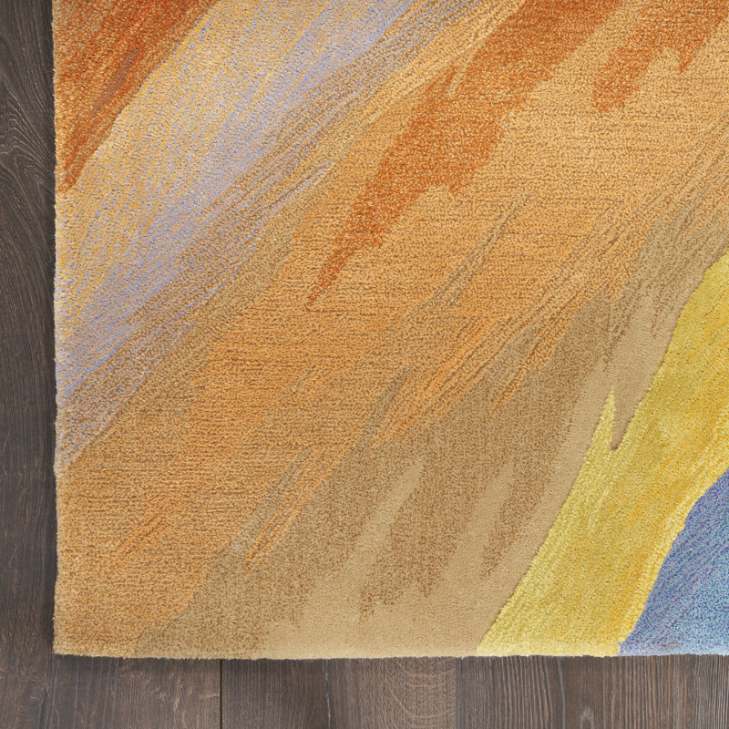 Tapis multicolore Nourison Prismatic, Rectangle 8 pi 6 po x 11 pi 6 po