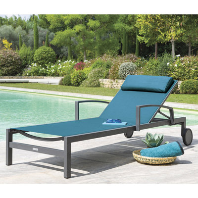 Royalston 197cm Long Reclining Single Sun Lounger