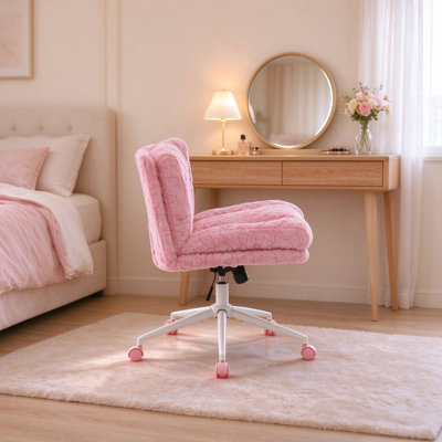 Mercer41 Faux Fur Task Chair