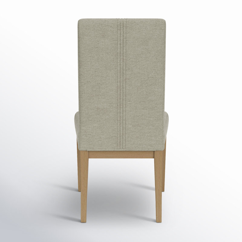 Chaise parsons en tissu d'ameublement Laroche 