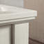 Table de chevet, finition blanche