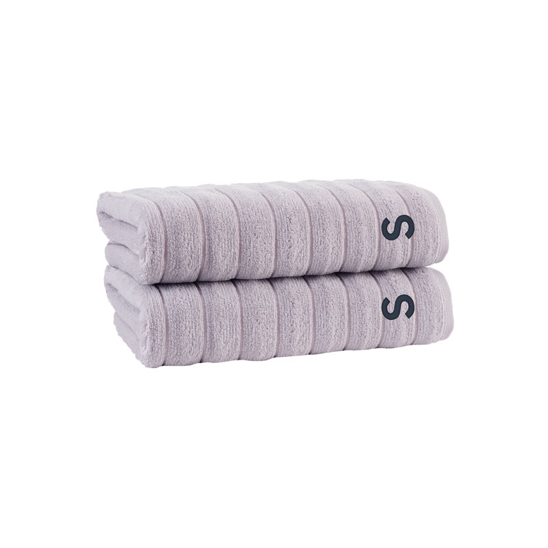 Depue 3 pcs Towel Set, S, Silver
