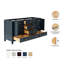 Meuble-lavabo double en bois massif de 66 à 67 po Panchuri-1248082428