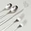 over&back Curved 18/8 Flatware Set - Service for 4-99316933