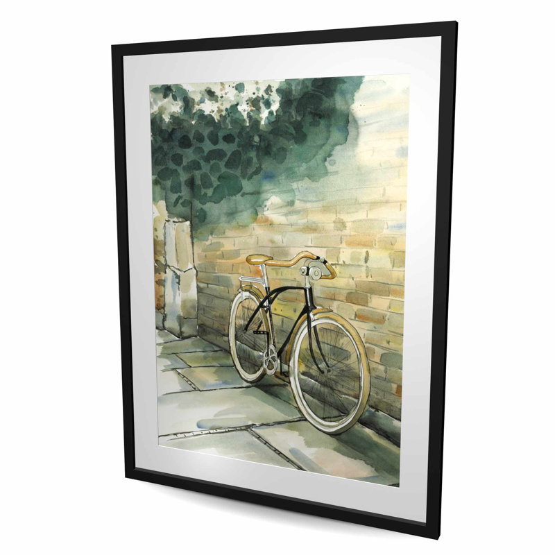 Vieux vélo urbain | Motif de bureau