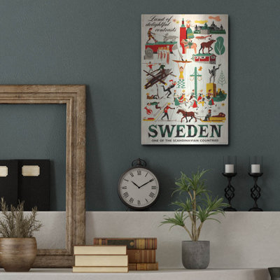 «Suède voyage» par les affiches rétro