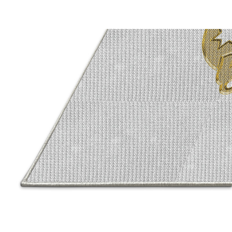Or Kensie/Tapis décoratif blanc, Rectangle 8 pi x 12 pi