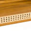 Canapé d'extérieur en bois d'acacia en V 5 places Kirkby