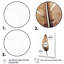 «Brown Boho Feather on White Watercolor», reproduction d'art sur toile-107245518-107245508