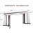 Rectangular Large Dining Table with Adjustable Legs