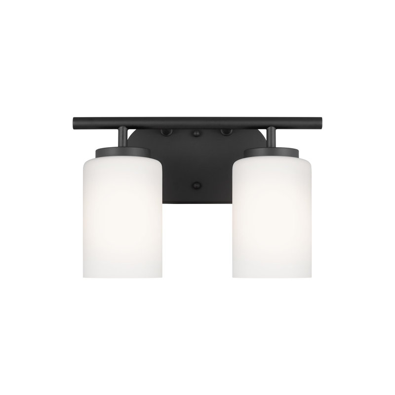 Oslo 2 - Light Dimmable Vanity Light, 100W Medium, No, Midnight Black