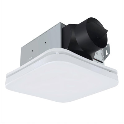 110 CFM Bathroom Exhaust Fan with LED Light, Quiet Bathroom Vent,3 Sones Low-Noise, Premium Motor