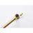 Brushed Gold Pot Filler Faucet Wall Mount - Foldable, 360 Rotation, Brass, Double Handles To Control Water Flow Easily, Corrosion Surface Finish Folding In Space Saving, Brass Construction, For-2032319580