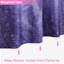 Ensemble de rideau de douche Misty Forest avec crochets - Rideau de salle de bain en polyester imperméable avec motif boisé naturel, ourlet lesté pour plus d'intimité-461744595-461744617