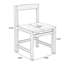 Chaise d'appoint Green Ladder (ensemble de 2)-129757149
