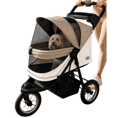 Jogger No-Zip Stroller, Espresso